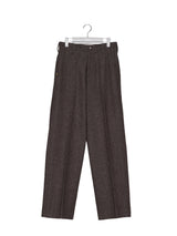 MASU MB NEP WIDE TROUSERS MBネップワイドトラウザーズ 通販 ブラウン