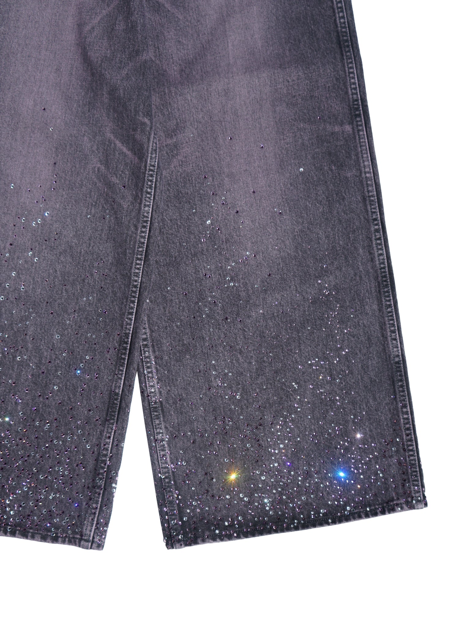 パンツ MASU BOYS STARDUST BAGGY JEANS エムエーエスユー MASU Masu Boys Stardust Baggy Jeans （BLACK