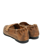 MASU SILK SATIN SLIP-ON SHOES シルクサテンスリッポン 通販 ブラウン