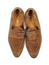 MASU SILK SATIN SLIP-ON SHOES シルクサテンスリッポン 通販 ブラウン