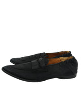 MASU SILK SATIN SLIP-ON SHOES シルクサテンスリッポン 通販 ブラック