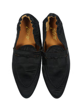 MASU SILK SATIN SLIP-ON SHOES シルクサテンスリッポン 通販 ブラック