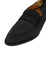 MASU SILK SATIN SLIP-ON SHOES シルクサテンスリッポン 通販 ブラック