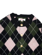 MASU DIAMOND SCRAPED CARDIGAN ダイヤモンドスクラップドカーディガン 通販 ピーチ