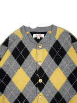 MASU DIAMOND SCRAPED CARDIGAN ダイヤモンドスクラップドカーディガン 通販 レモン