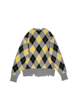 MASU DIAMOND SCRAPED CARDIGAN ダイヤモンドスクラップドカーディガン 通販 レモン