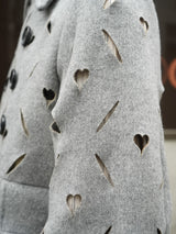 MASU HEART HOLE PEA COAT ハートホールピーコート 通販 グレー
着用イメージ