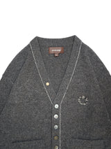MASU MB 10 BUTTON CARDIGAN MB10ボタンカーディガン 通販 チャコール