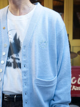 MASU MB 10 BUTTON CARDIGAN MB10ボタンカーディガン 通販 サックス