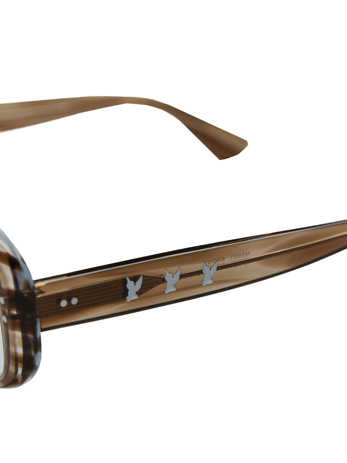 MASU × BLANC OVAL SHAPE SUNGLASSES エムエーエスユー MASU MASU X BLANC Oval Shape Sunglasses