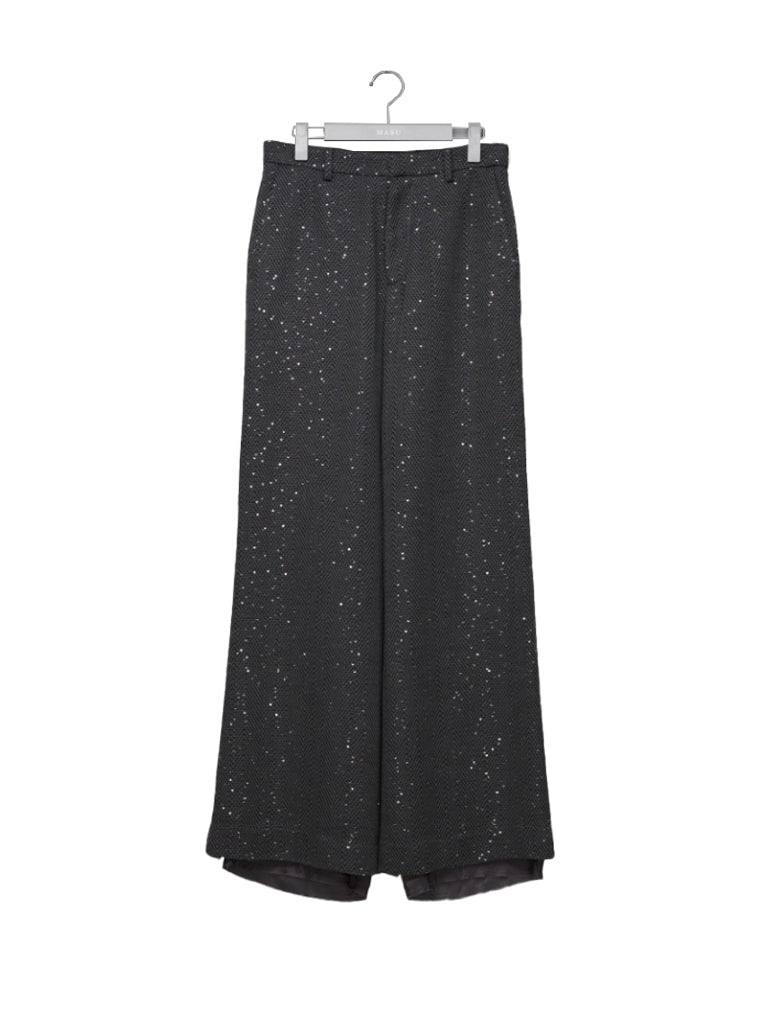 MASU 25ss sparkling flare trousers MASU 