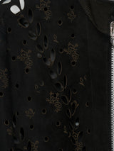 MASU IVY HOLE LEATHER FLIGHT JACKET IVYホールレザーフライトジャケット 通販 ブラック