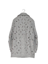 MASU HEART HOLE PEA COAT ハートホールピーコート 通販 グレー
