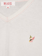 MASU FLOWER ANGEL SWEATER フラワーエンジェルセーター 通販 アイボリー