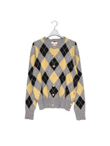 MASU DIAMOND SCRAPED CARDIGAN ダイヤモンドスクラップドカーディガン 通販 レモン