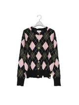 MASU DIAMOND SCRAPED CARDIGAN ダイヤモンドスクラップドカーディガン 通販 ピーチ