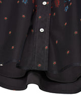 MASU ROCOCO LAYERED WESTERN SHIRT ロココレイヤードウエスタンシャツ ブラック