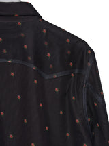 MASU ROCOCO LAYERED WESTERN SHIRT ロココレイヤードウエスタンシャツ ブラック
