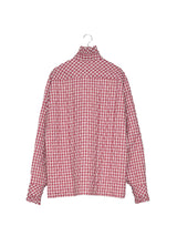 MASU PRINCE PUFFER PLAID SHIRT プリンスパファープレイドシャツ 通販 レッド