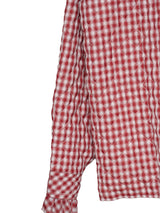 MASU PRINCE PUFFER PLAID SHIRT プリンスパファープレイドシャツ 通販 レッド