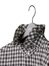 MASU PRINCE PUFFER PLAID SHIRT プリンスパファープレイドシャツ 通販 ブラック