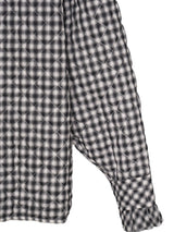 MASU PRINCE PUFFER PLAID SHIRT プリンスパファープレイドシャツ 通販 ブラック