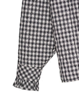 MASU PRINCE PUFFER PLAID SHIRT プリンスパファープレイドシャツ 通販 ブラック