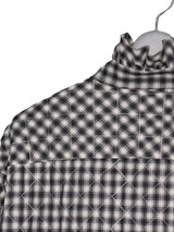 MASU PRINCE PUFFER PLAID SHIRT プリンスパファープレイドシャツ 通販 ブラック