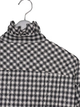 MASU PRINCE PUFFER PLAID SHIRT プリンスパファープレイドシャツ 通販 ブラック