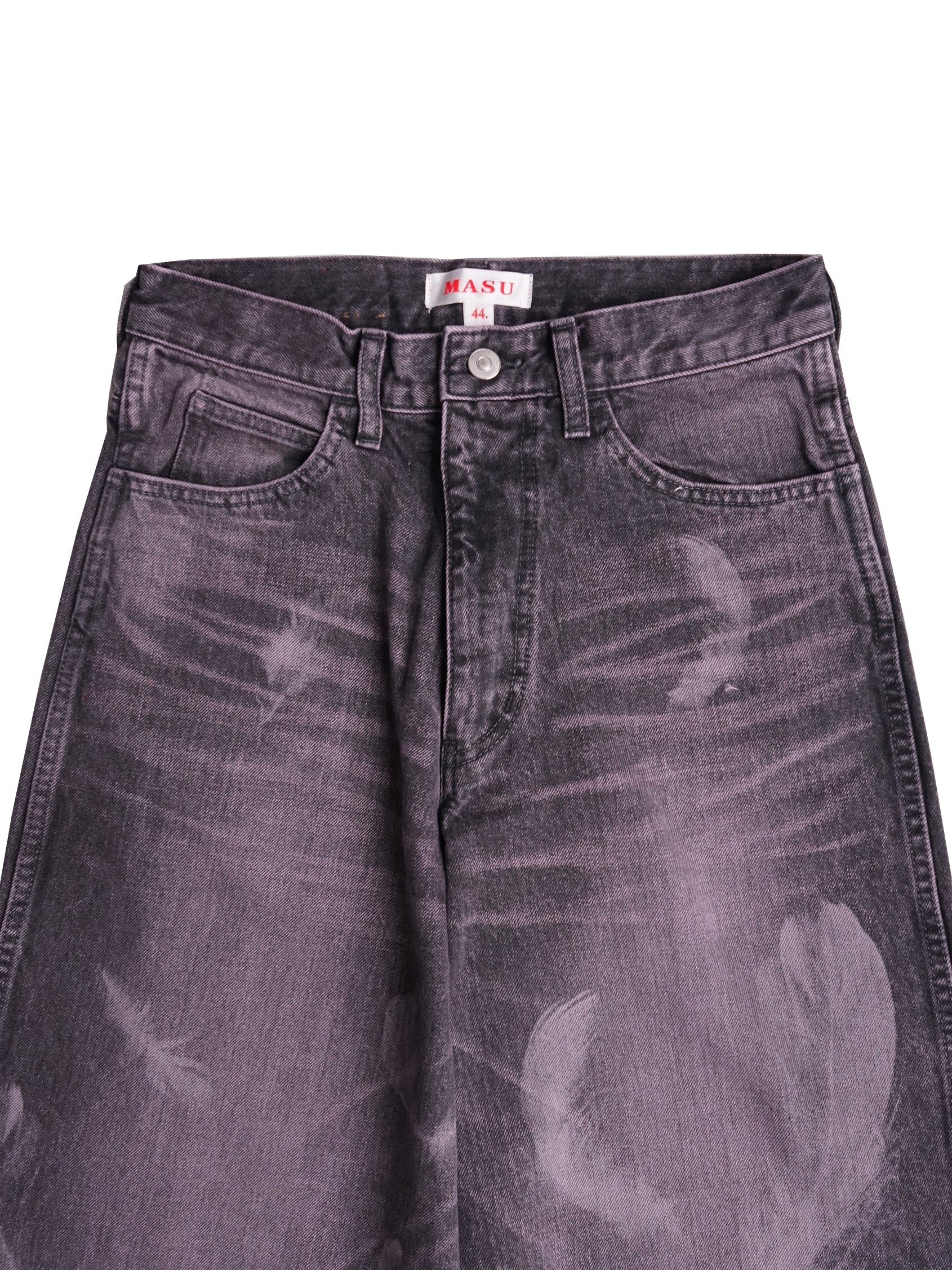 MASU BOYS FEATHER BAGGY JEANS 44 MASU 