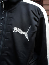 MASU PUMA × MASU T7 CURIO TRACK JACKET エムエーエスユー プーマ T7キュリオトラックジャケット 通販 ブラック 着用イメージ