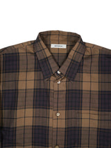 MATSUFUJI Madras Check Twill Utility Shirt マドラスチェックツイルユーティリティー 通販 ベージュチェック