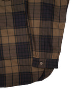MATSUFUJI Madras Check Twill Utility Shirt マドラスチェックツイルユーティリティー 通販 ベージュチェック