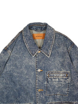 MATSUFUJI Chemical wash Denim Jacket ケミカルウォッシュデニムジャケット 通販 インディゴ