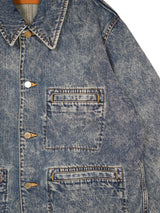 MATSUFUJI Chemical wash Denim Jacket ケミカルウォッシュデニムジャケット 通販 インディゴ