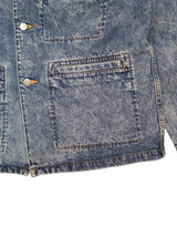 MATSUFUJI Chemical wash Denim Jacket ケミカルウォッシュデニムジャケット 通販 インディゴ
