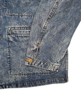 MATSUFUJI Chemical wash Denim Jacket ケミカルウォッシュデニムジャケット 通販 インディゴ