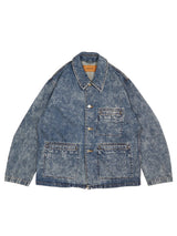 MATSUFUJI Chemical wash Denim Jacket ケミカルウォッシュデニムジャケット 通販 インディゴ