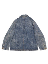 MATSUFUJI Chemical wash Denim Jacket ケミカルウォッシュデニムジャケット 通販 インディゴ