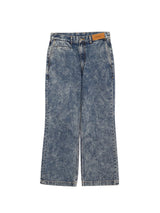 MATSUFUJI Chemical wash Boot Cut Denim Trousers ケミカルウォッシュブーツカットデニムトラウザーズ 通販 インディゴ
