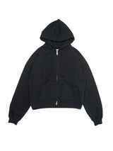 MATSUFUJI Zip up Sweat Hoodie ジップアップスウェットフーディー 通販 ブラック