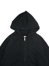 MATSUFUJI Zip up Sweat Hoodie ジップアップスウェットフーディー 通販 ブラック