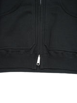 MATSUFUJI Zip up Sweat Hoodie ジップアップスウェットフーディー 通販 ブラック
