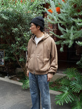 MATSUFUJI Zip up Sweat Hoodie ジップアップスウェットフーディー 通販 ブリック
着用イメージ