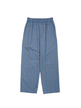 MATSUFUJI Grosgrain Stripe Wide Pants グログランストライプワイドパンツ 通販  ブルーグレー