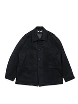 MATSUFUJI "Connected Pockets Melton Jacket" マツフジ コネクテッドポケットメルトンジャケット 通販 ブラック