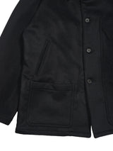 MATSUFUJI "Connected Pockets Melton Jacket" マツフジ コネクテッドポケットメルトンジャケット 通販 ブラック