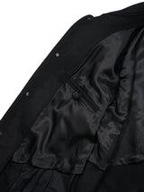 MATSUFUJI "Connected Pockets Melton Jacket" マツフジ コネクテッドポケットメルトンジャケット 通販 ブラック