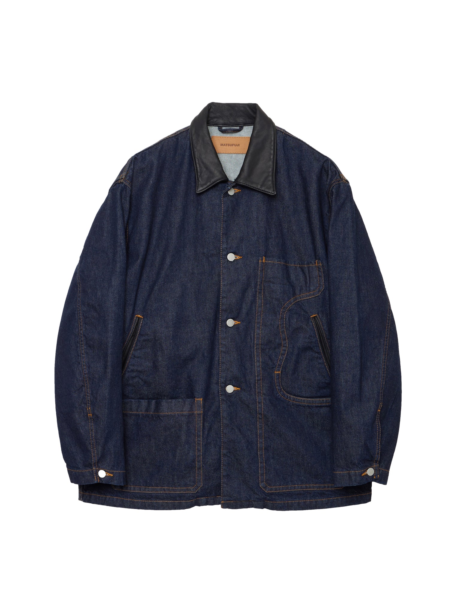 MATSUFUJI "Connected Pockets Denim Jacket"
