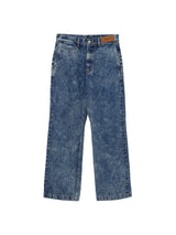 MATSUFUJI Chemical wash Boot Cut Denim Trousers ケミカルウォッシュブーツカットデニムトラウザーズ 通販 インディゴ